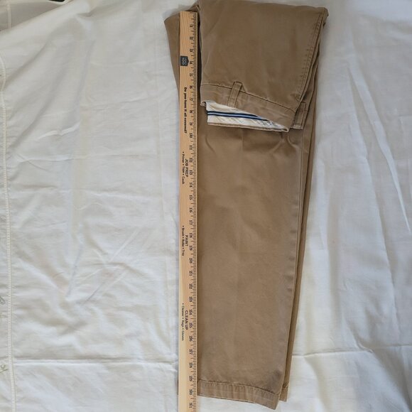 Banana Republic Tan Mens Chinos Pants Size 32 x 32 - Picture 12 of 15